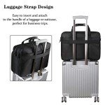 Expandable 17-Inch Laptop Briefcase for Travel