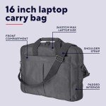 Trust Primo 16-Inch Laptop Messenger Bag - Black