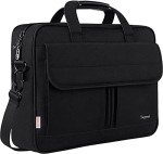 Taygeer 17-Inch Water-Resistant Laptop Bag, Black