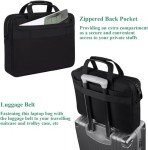 Taygeer 17-Inch Water-Resistant Laptop Bag, Black