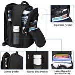 Sac à Dos Ordinateur 17" Antivol USB Imperméable