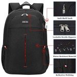 Sac à Dos Ordinateur 17" Antivol USB Imperméable
