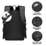 Sac à Dos Imperméable pour Portable 15.6