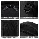 Stylish MATEIN 17.3" Travel Laptop Backpack, Black