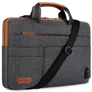 Sacoche Imperméable avec Port USB pour Ordinateur
