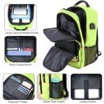Della Gao 17.3" Laptop Backpack with USB Charger