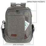 KROSER Sac à Dos Étanche 17,3" - Gris