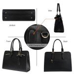 MATEIN Women's Leather Laptop Bag, Elegant 15.6