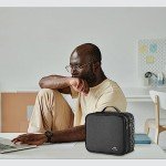 MATEIN Double Layer Travel Cable Organizer - Black