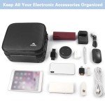 MATEIN Double Layer Travel Cable Organizer - Black