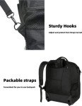 MATEIN Rolling Laptop Backpack 18" Travel Bag