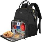 Insulated Lunch Backpack with USB Charging Port