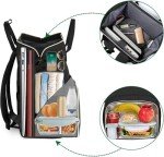 Insulated Lunch Backpack with USB Charging Port