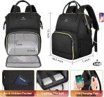 Insulated Lunch Backpack with USB Charging Port