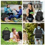Insulated Lunch Backpack with USB Charging Port