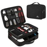 MATEIN Reise Kabel Organizer Tasche – Schwarz