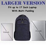 MATEIN Sac à Dos Antivol avec Port USB, 17.3