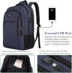 MATEIN Sac à Dos Antivol avec Port USB, 17.3
