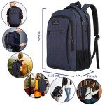 MATEIN Sac à Dos Antivol avec Port USB, 17.3