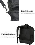 MATEIN Wheeled Travel Backpack for Laptops and Essentials