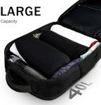 MATEIN Sac à Dos Voyage Imperméable 40L USB