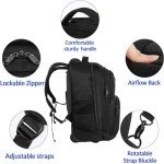 MATEIN Wheeled Travel Backpack for Laptops and Essentials