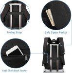 MATEIN 15.6" Expandable Laptop Backpack with USB
