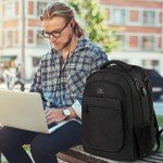 MATEIN 15.6" Expandable Laptop Backpack with USB