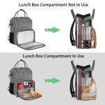 MATEIN sac à dos isotherme et imperméable pour ordinateur portable 15,6 Pouces avec port USB
