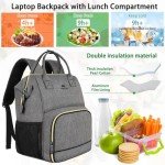 MATEIN sac à dos isotherme et imperméable pour ordinateur portable 15,6 Pouces avec port USB