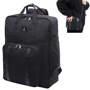 Aerolite Easyjet Sac à dos écologique 45 x 36 x 20 cm maximum 32 l avec petite pochette de transport amovible Approuvé Easyjet Noir, Easyjet 45 x 36 x 20, 45x36x20 Easyjet