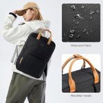 Sac à Dos Femme ORKNEY pour Ordinateur Portable de 15,6 Pouces - Sac à Dos Écologique Végane - Parfait pour le Travail, l'Université et les Voyages