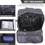 Aerolite Easyjet Sac à dos écologique 45 x 36 x 20 cm maximum 32 l avec petite pochette de transport amovible Approuvé Easyjet Noir, Easyjet 45 x 36 x 20, 45x36x20 Easyjet