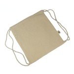 10 x Sac à Dos Coton Biologique Naturel épaisseur 100 grs. tam. 37 x 41 cm