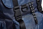 Invicta Sac à Dos, Chat Solid, Sac à Dos Écologique, Sac à Livres, pour le Bureau, Escapade, pour L'École, le Sport, avec Poches Latérales et Pochette pour Ordinateur Portable, Bleu Marine