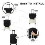 Housse de Valise Élastique 3D Protection Voyage