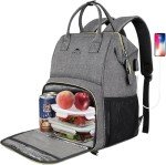 MATEIN sac à dos isotherme et imperméable pour ordinateur portable 15,6 Pouces avec port USB
