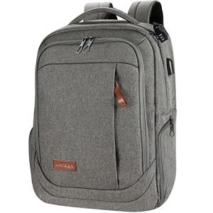 KROSER Sac à Dos Étanche 17,3" - Gris