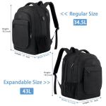 MATEIN Sac à Dos Portable USB Imperméable 17,3