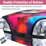 Housse de Valise Élastique 3D Protection Voyage