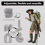 Coussin de Voyage en Mémoire de Forme – Gris