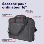 Trust Primo 16-Inch Laptop Messenger Bag - Black