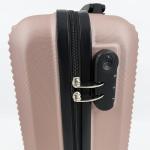 Petite Valise Cabine Rigide Rose Gold 45x30x20