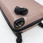 Petite Valise Cabine Rigide Rose Gold 45x30x20