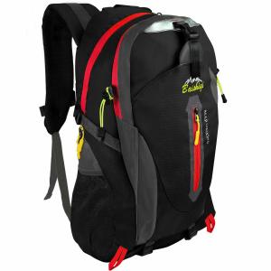 Sac à Dos Étanche 30L pour Trekking Noir