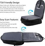 MATEIN Sac à Dos Portable USB Imperméable 17,3