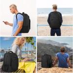 MATEIN 15.6" Expandable Laptop Backpack with USB