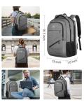 MATEIN 17" Waterproof Laptop Backpack with USB Port