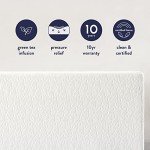 14-Inch King Green Tea Memory Foam Mattress