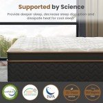 14-Inch King Hybrid Gel Memory Foam Mattress